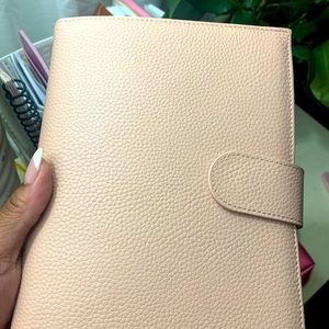 Moterm versa personal planner litchi pink
